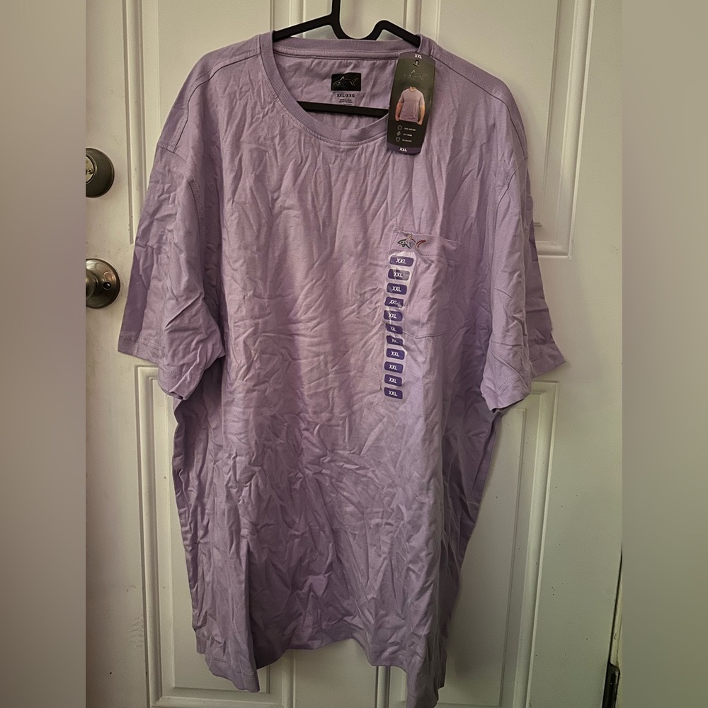 Greg Norman Lilac Breeze Tee